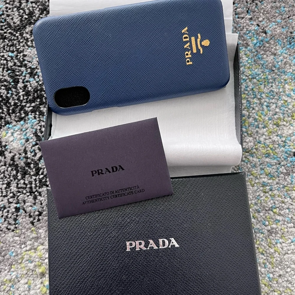 Prada iPhone XS case